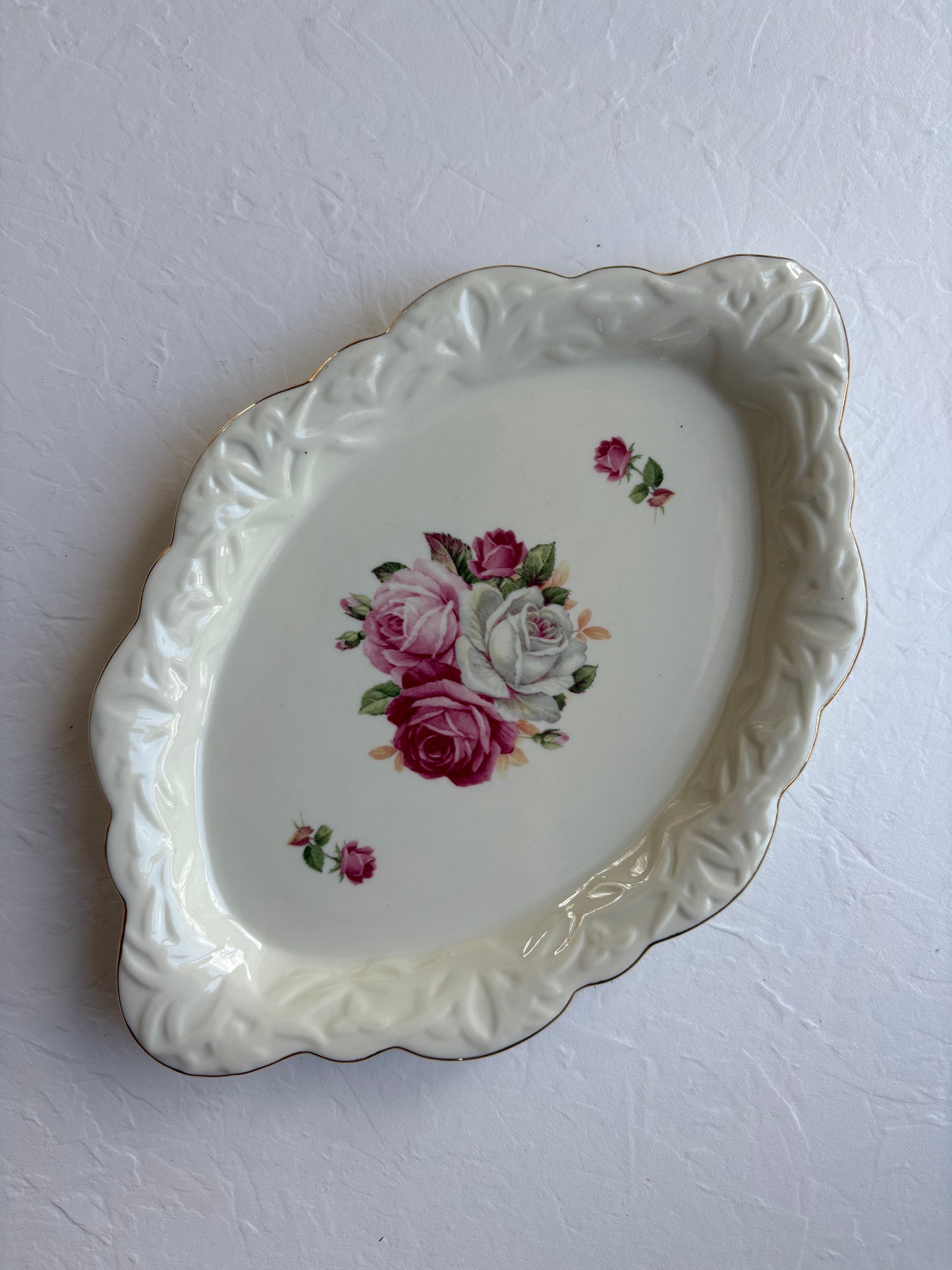 Floral Ceramic Dish