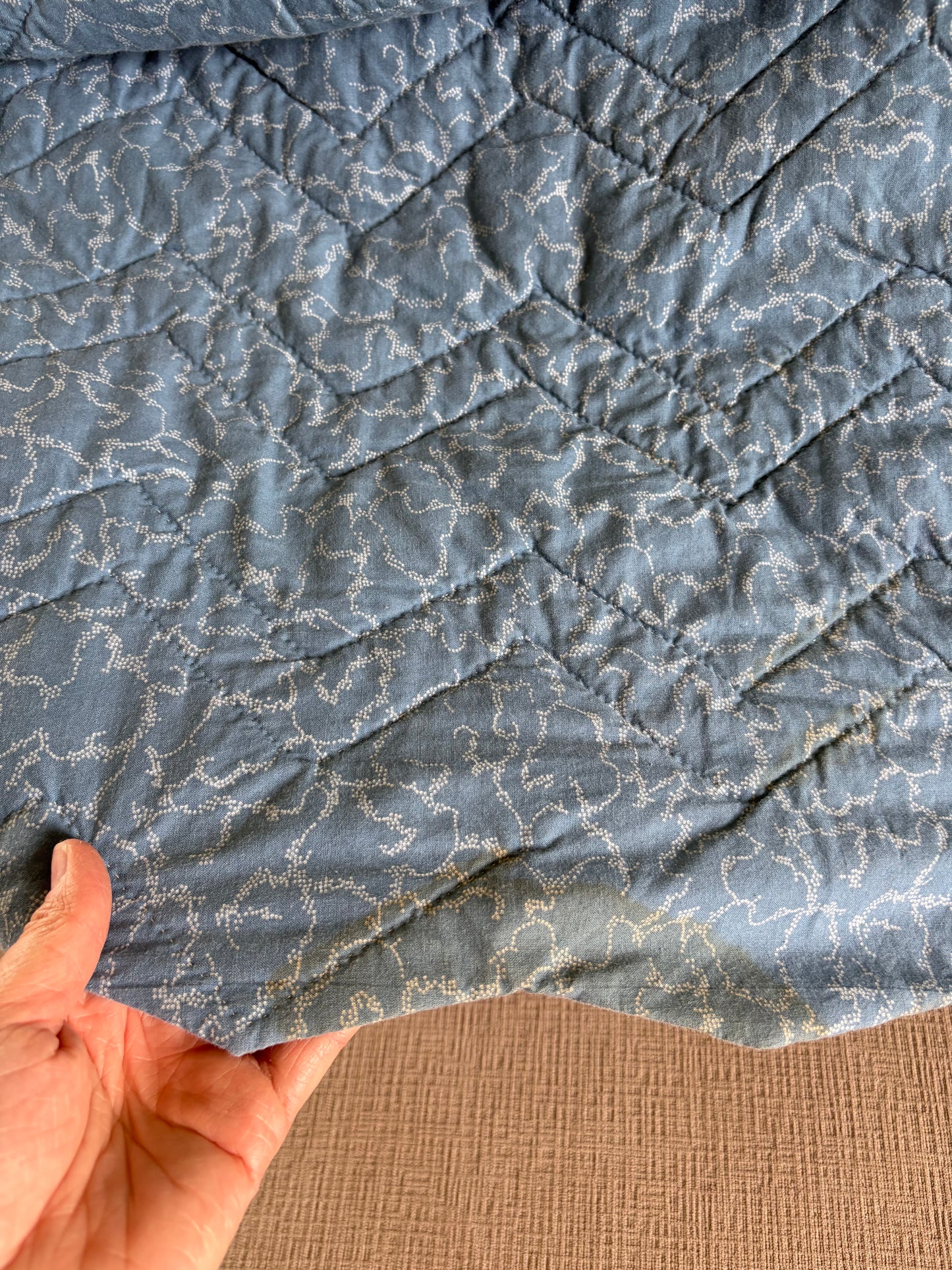 Vintage Handmade Patchwork Quilt