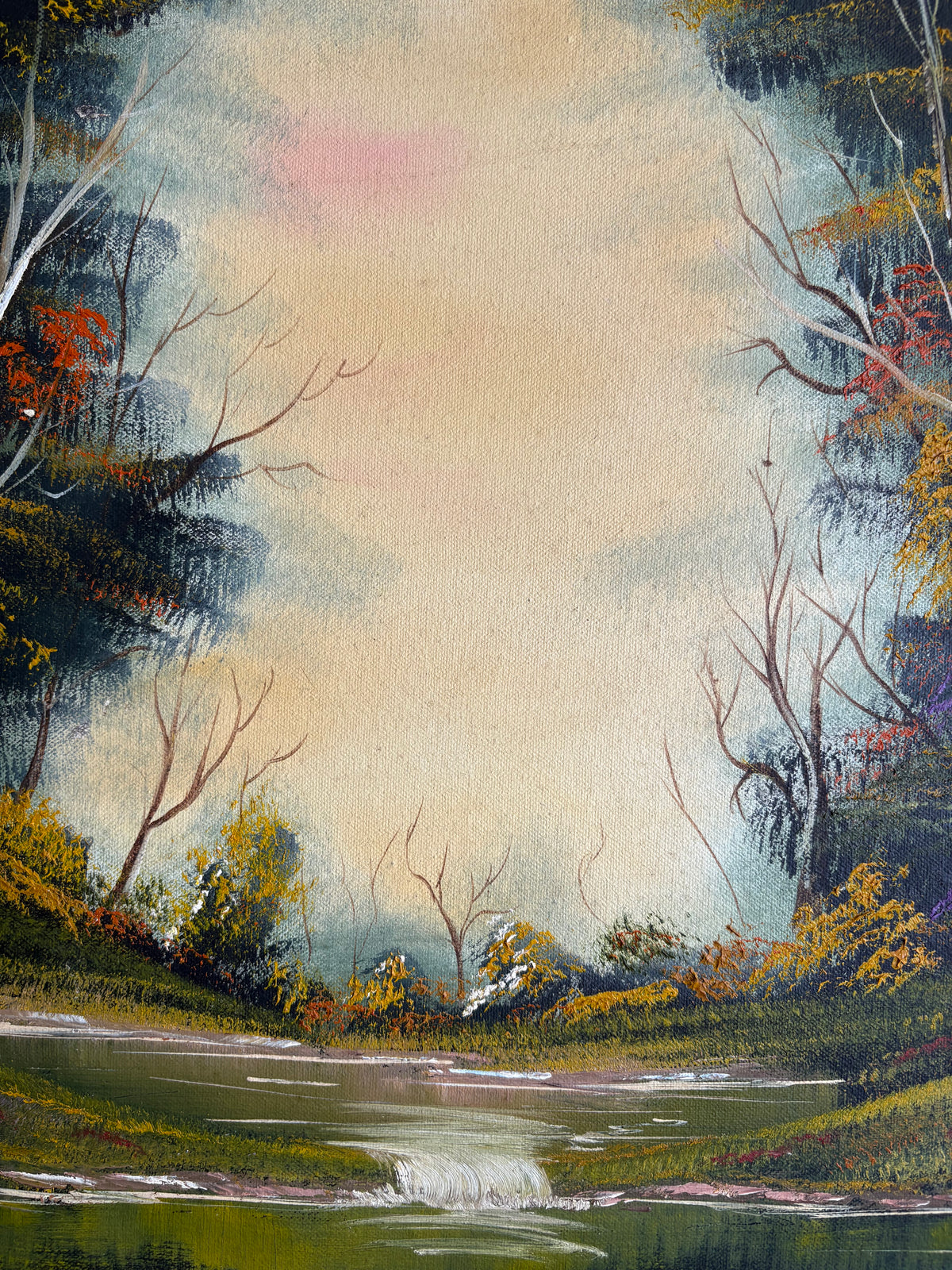 Original Autumn Forest Painting