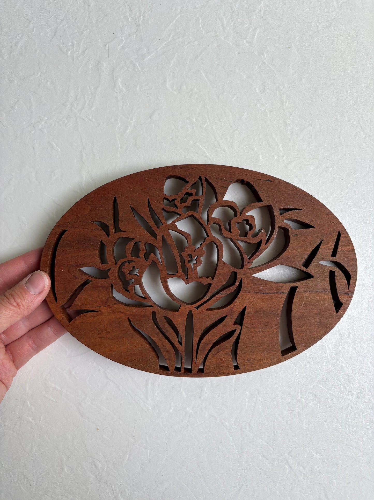 Floral Wooden Cut-Out