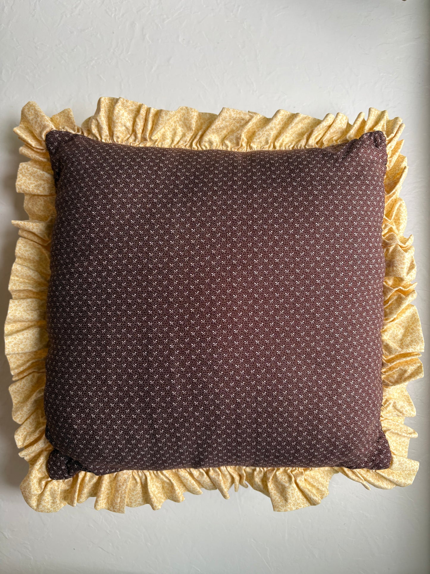 Hand-Quilted Throw Pillow