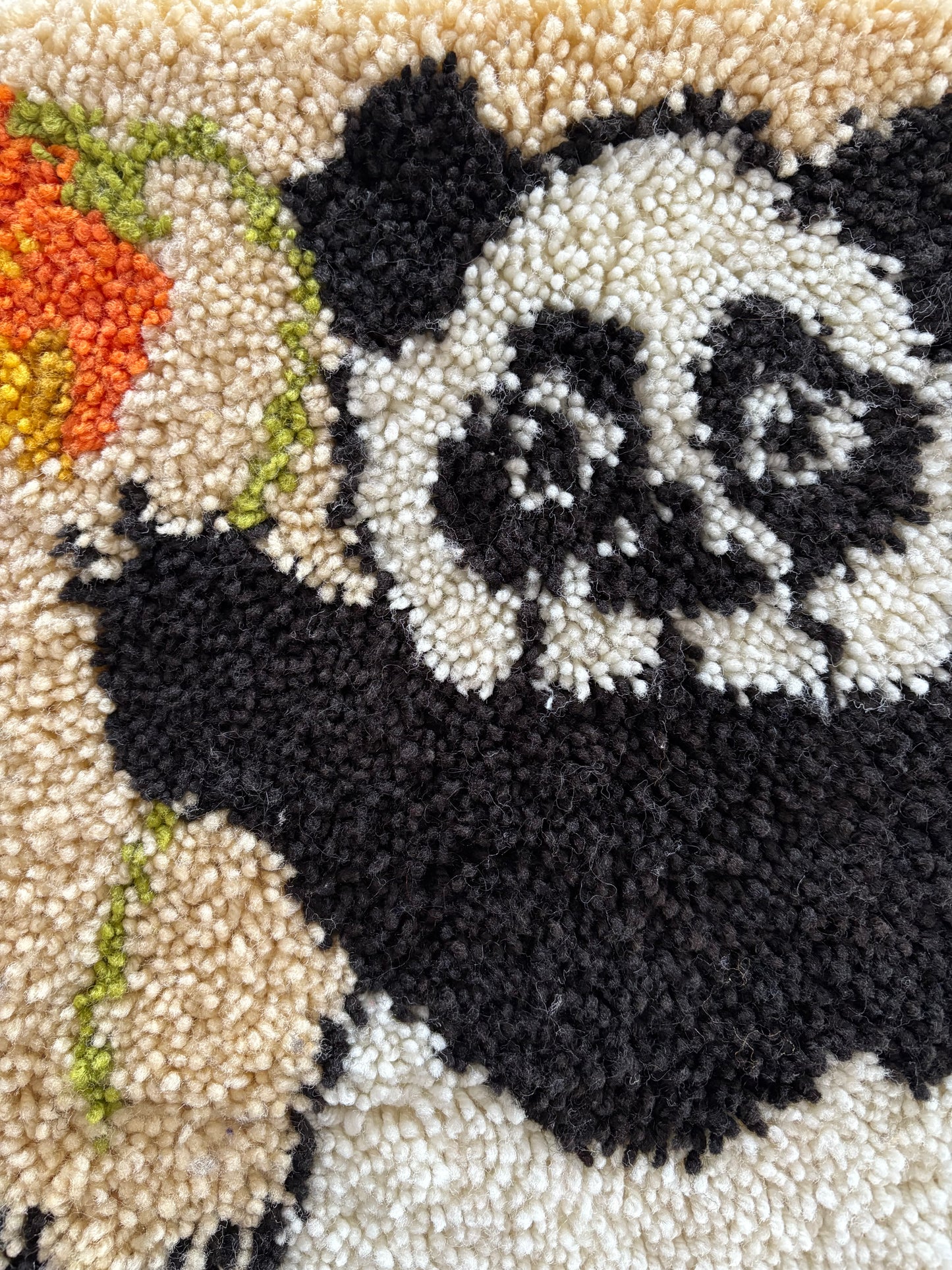 Panda & Poppies Latch Hook