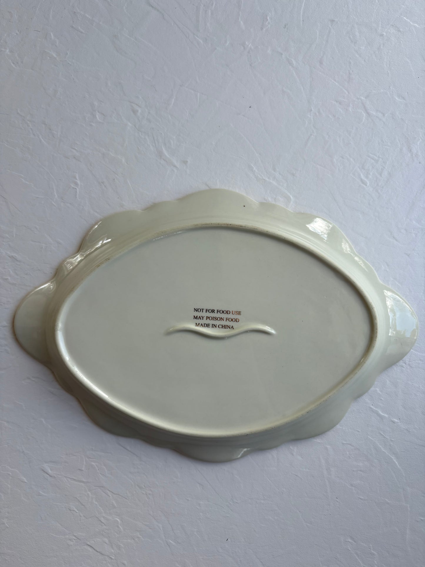 Floral Ceramic Dish
