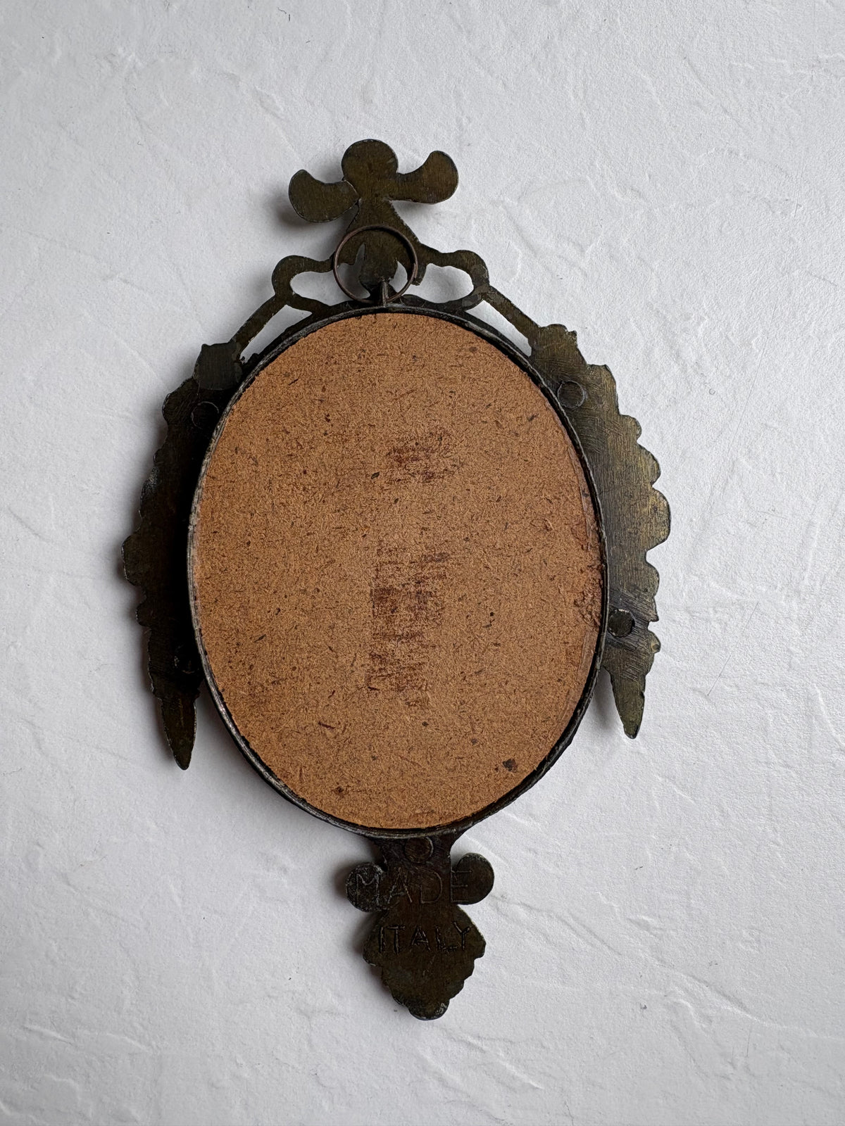 Italian Brass Mirror
