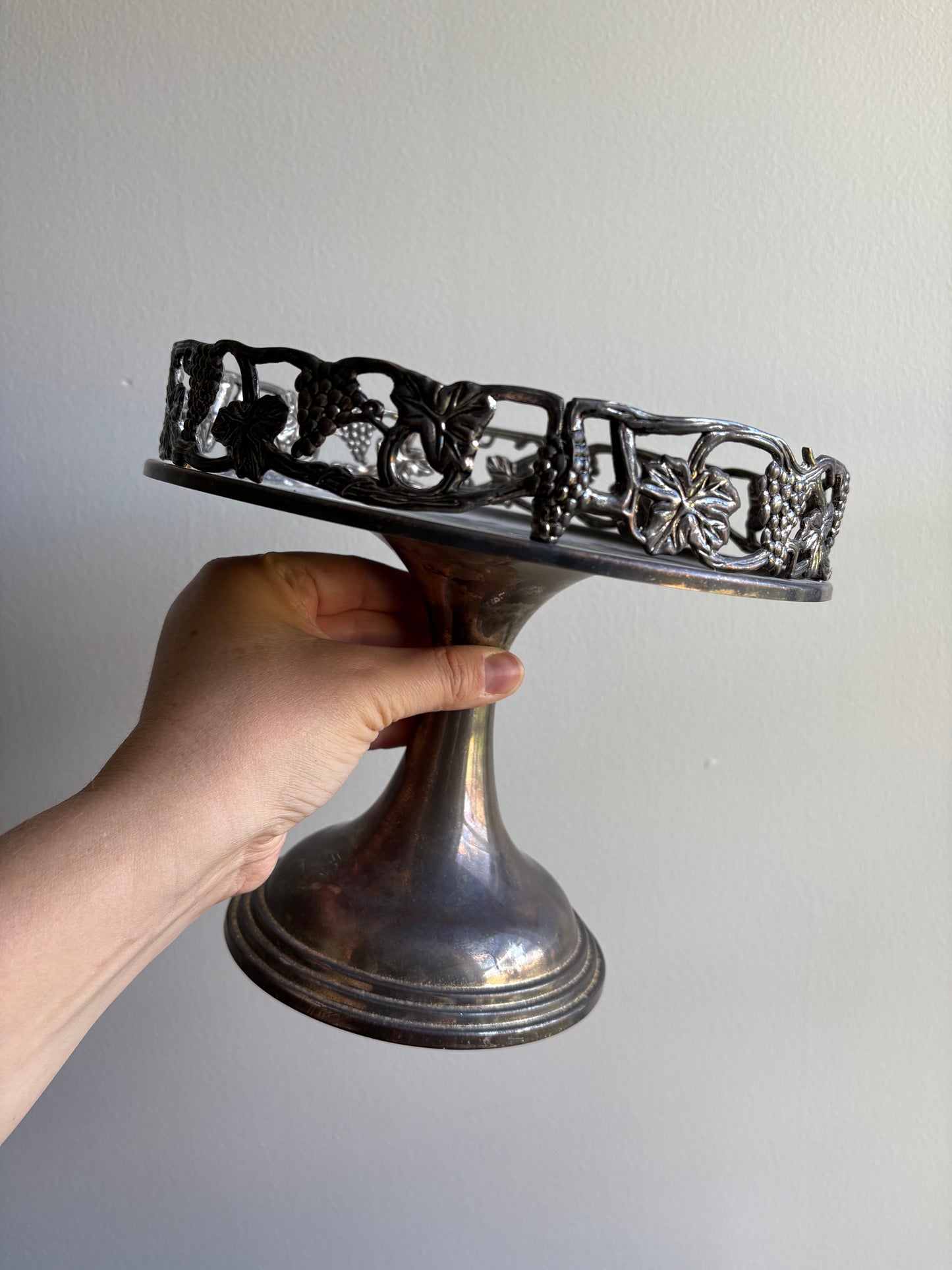 Godinger Silver-Plated Cake Stand