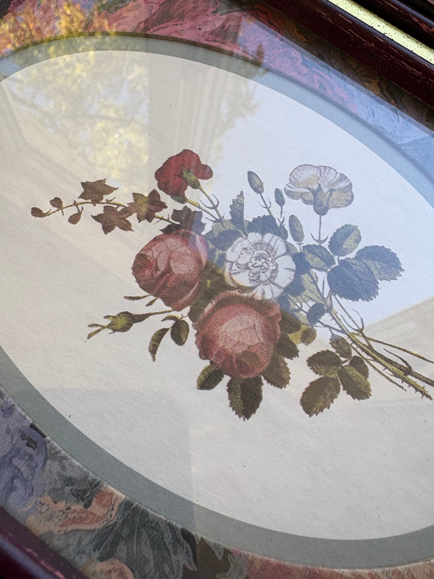 Pair of Framed Floral Prints