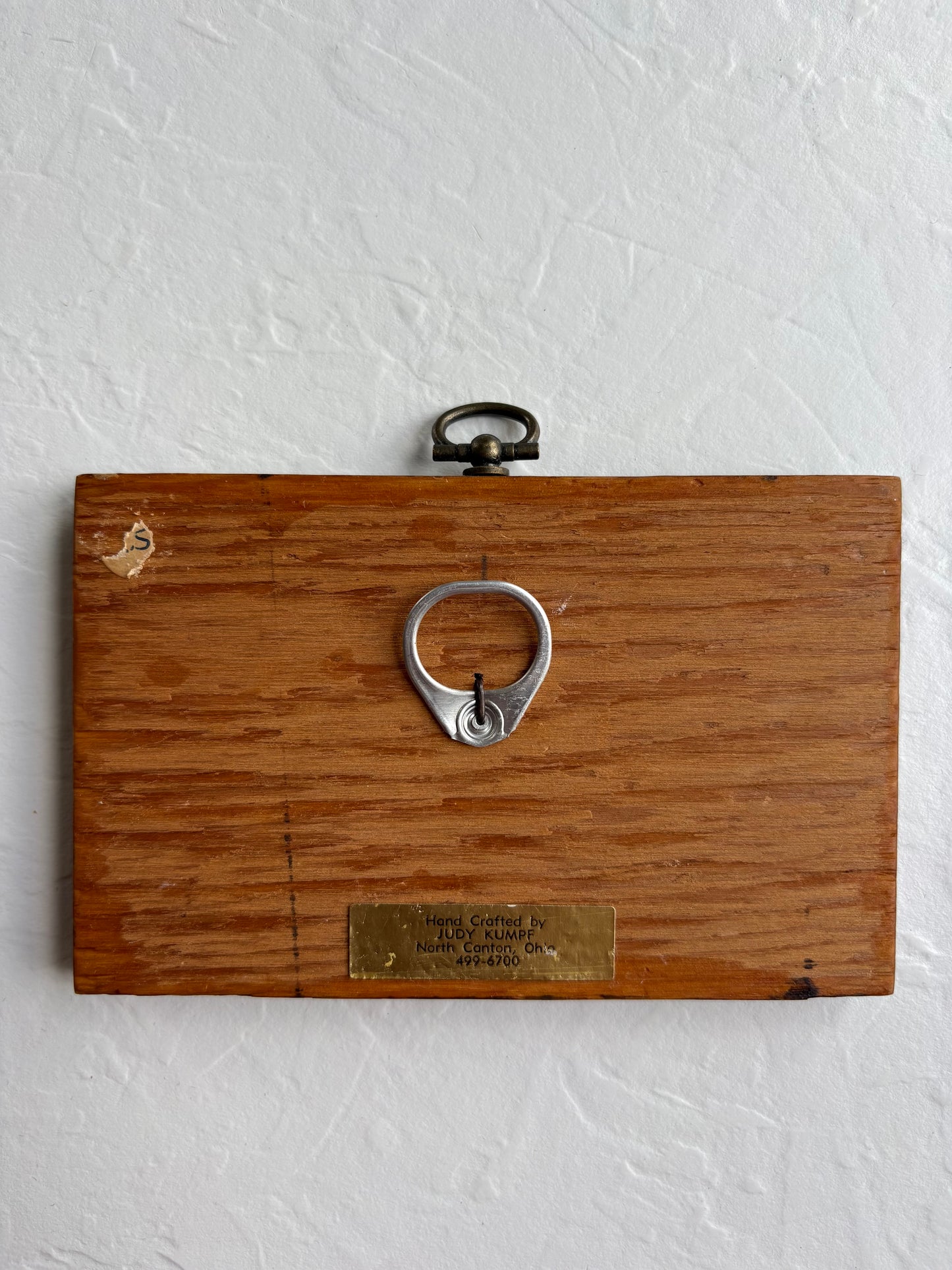 Floral Wooden Plaque