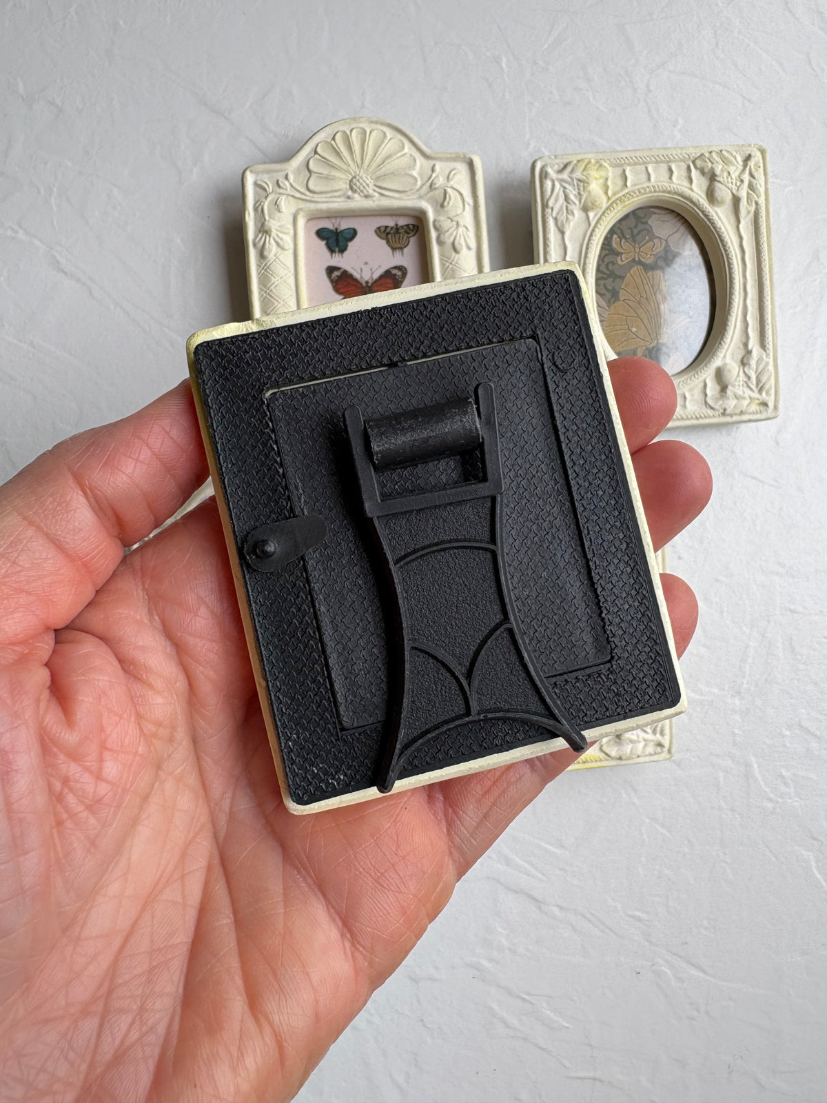 Miniature Frame with Butterfly Art