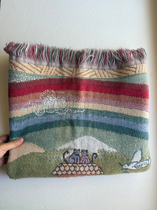 Woven Tapestry Throw Blanket Noah’s Ark