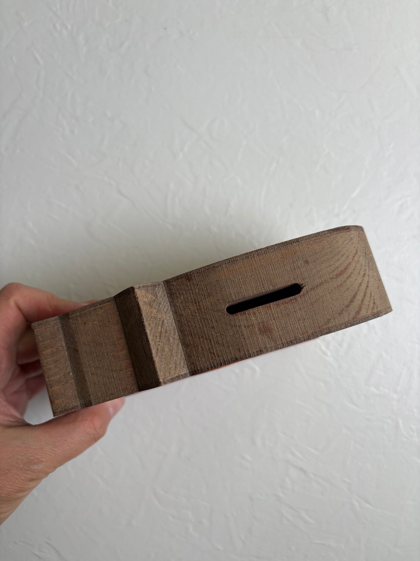 Wooden Cat Bank