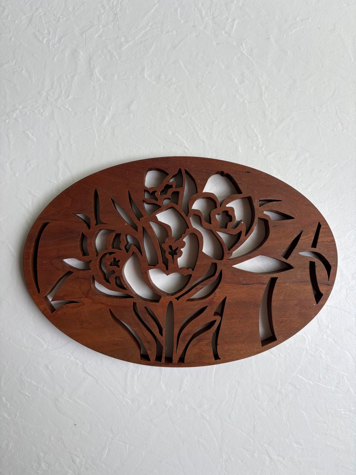 Floral Wooden Cut-Out