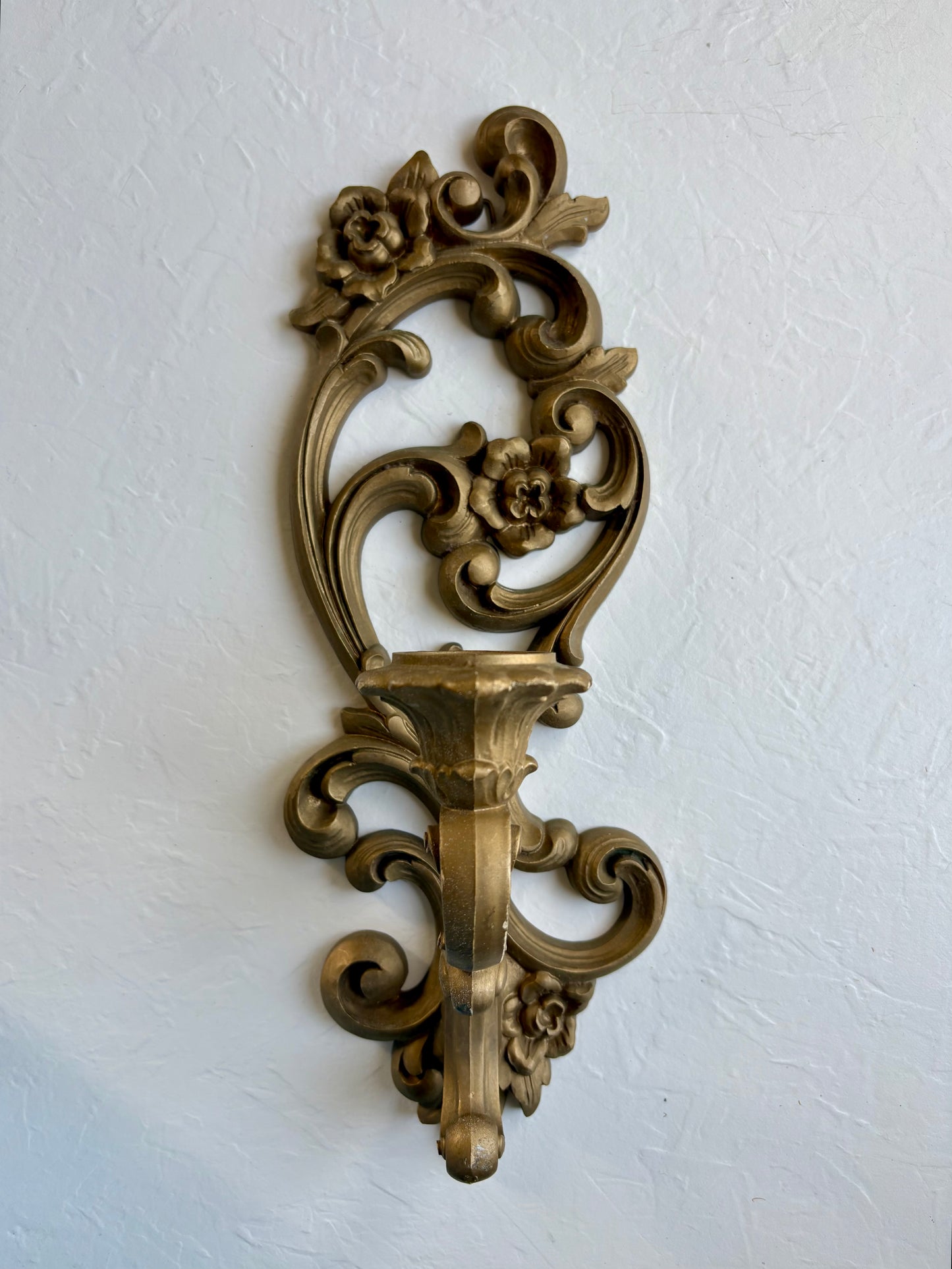 HOMCO Gilded Wall Sconce