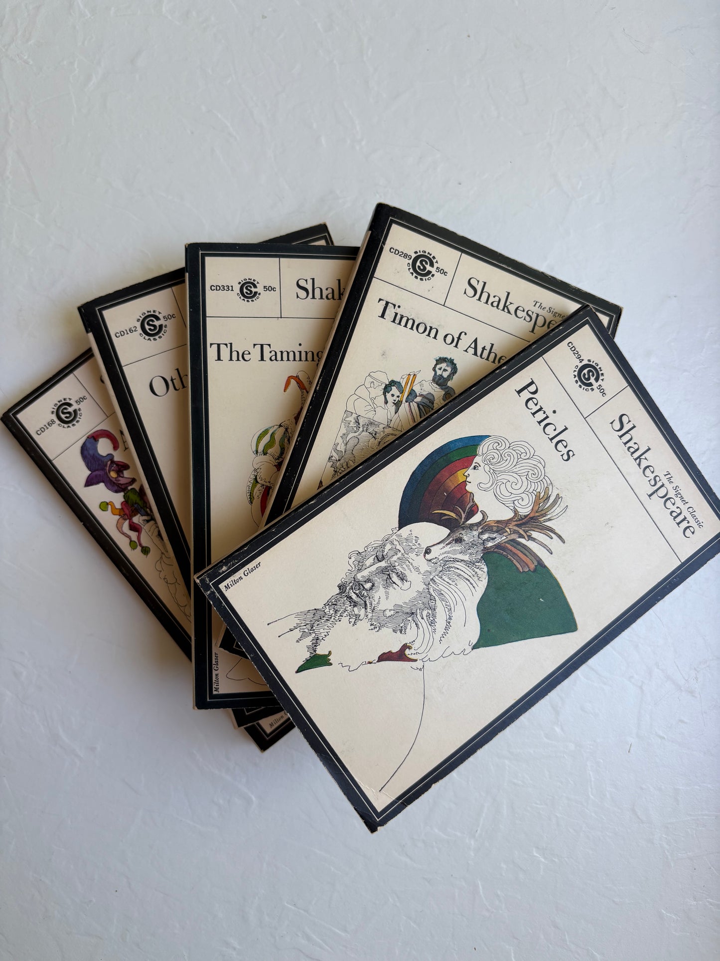 Shakespeare Signet Classic Paperback Book Set