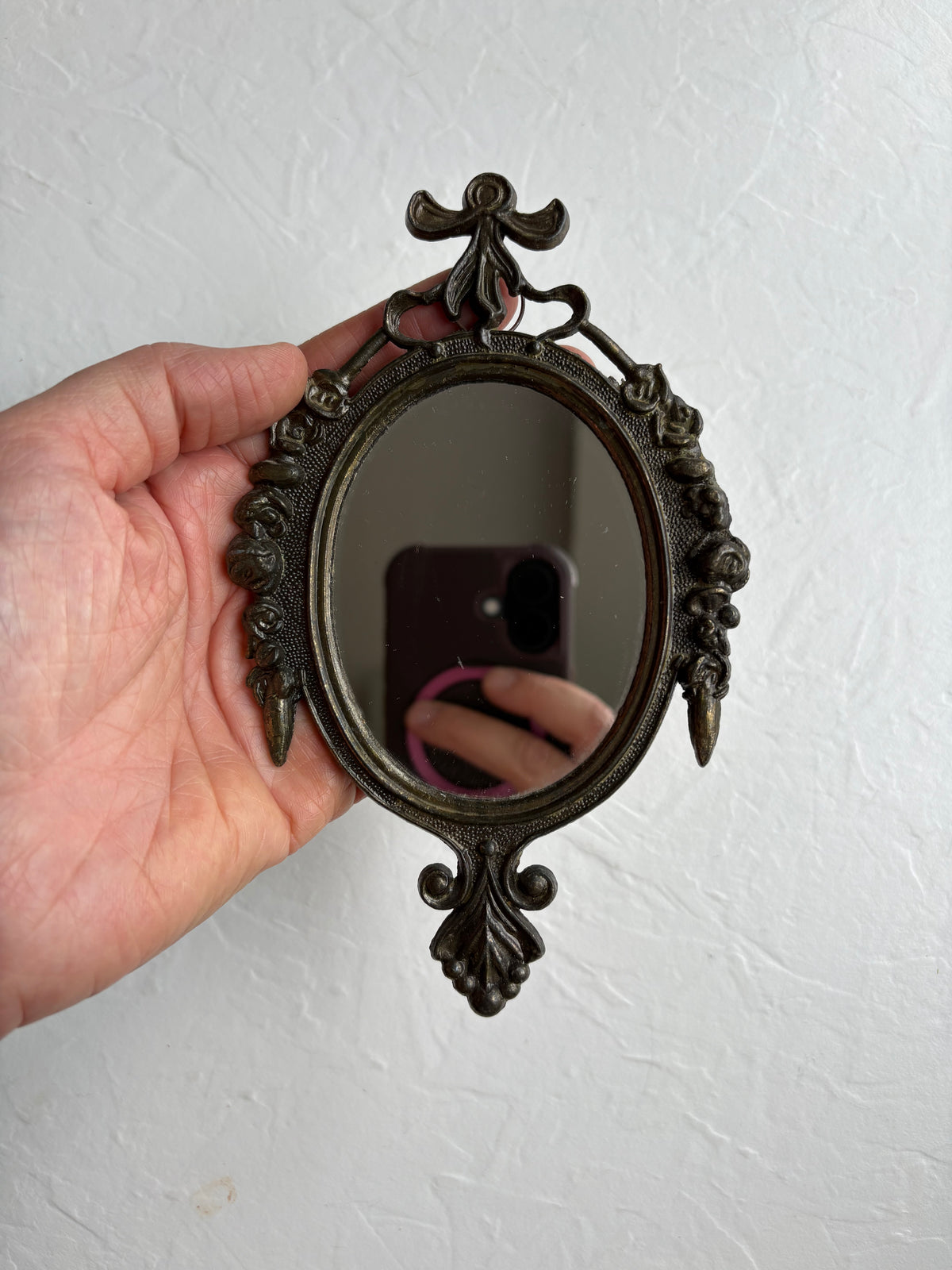 Italian Brass Mirror