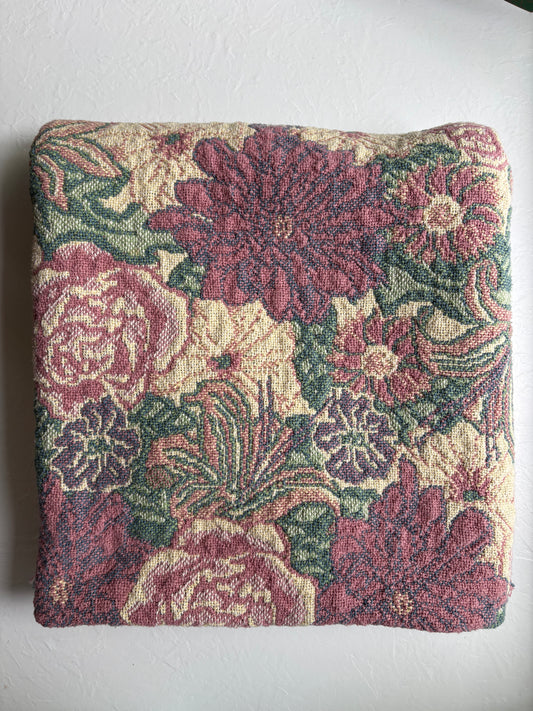 Floral Tapestry Blanket