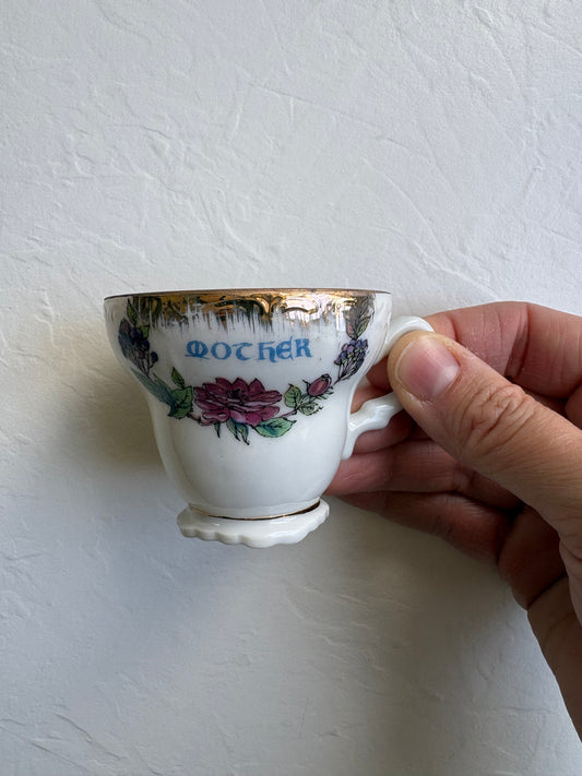 “Mother” Miniature Tea Cup