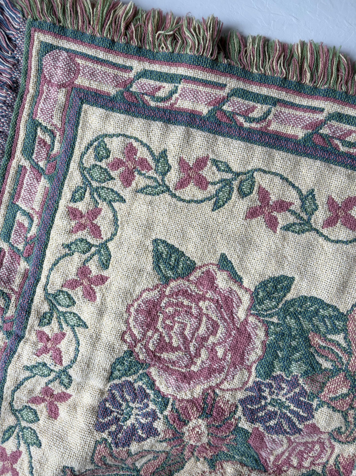 Floral Tapestry Blanket