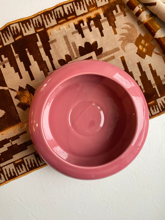 Vintage Pink Ceramic Planter