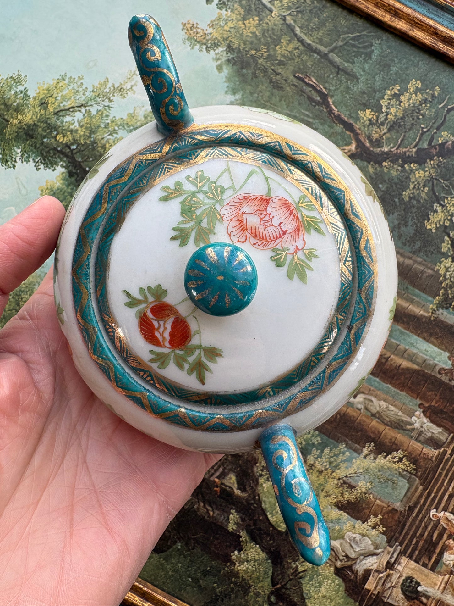 Porcelain Sugar Jar