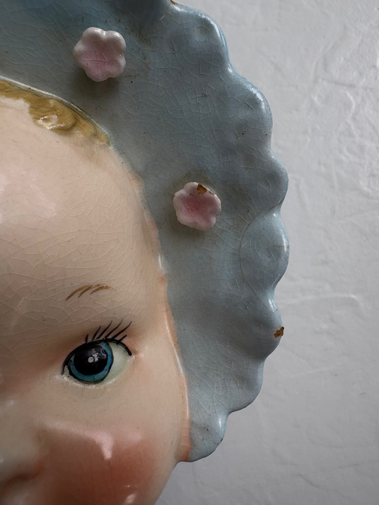 Blue Bonnet Baby Vase