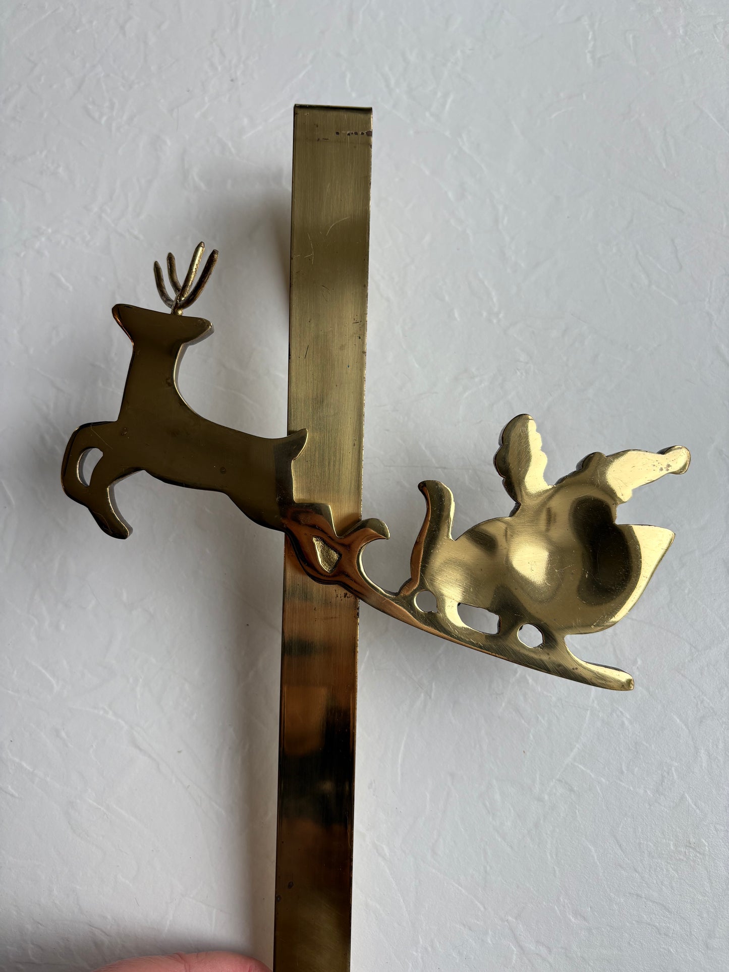 Brass Wreath Hanger