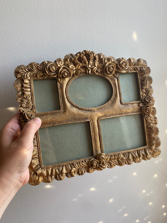 Vintage Gilt Frame with Stand