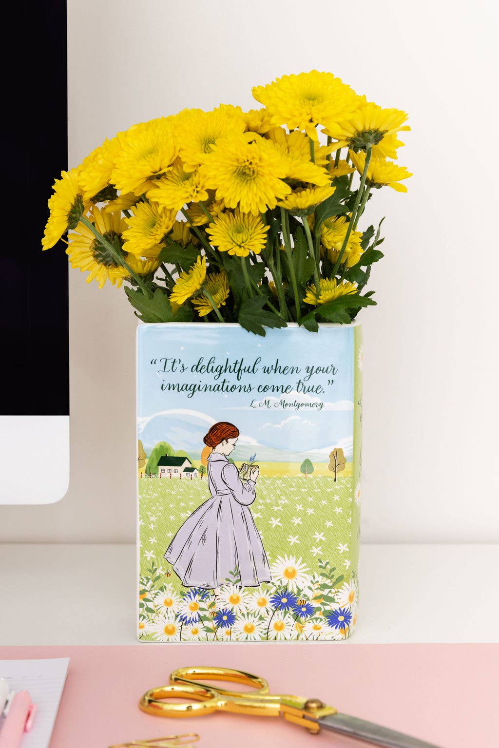 Large Book Vase, Anne of Green Gables